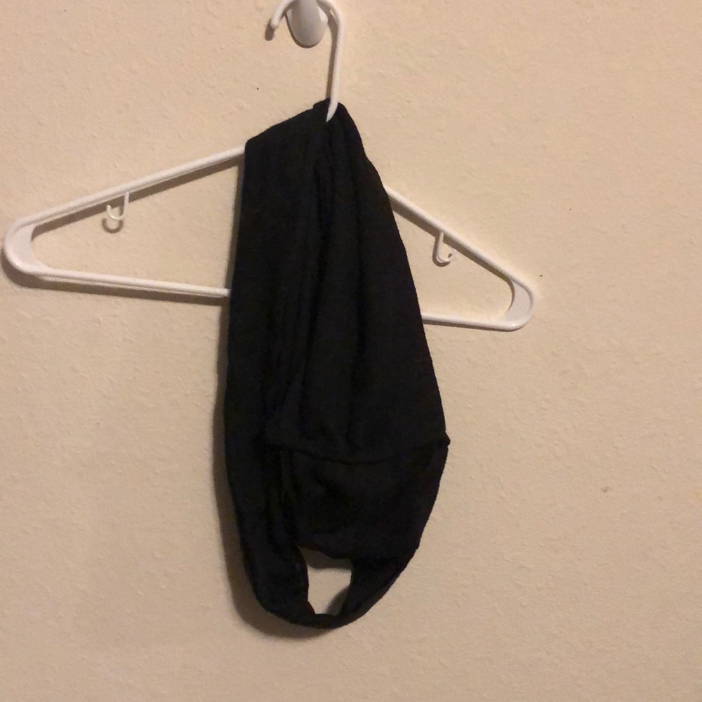 Black Infinity Scarf